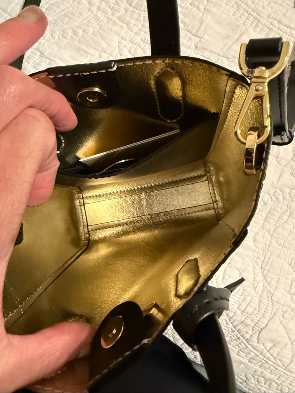 NWT Michael Kors Black Purse - Picture 3 of 6